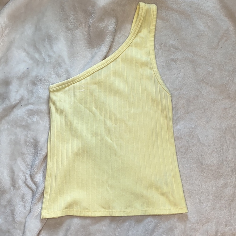 American Eagle One Shoulder Crop Top